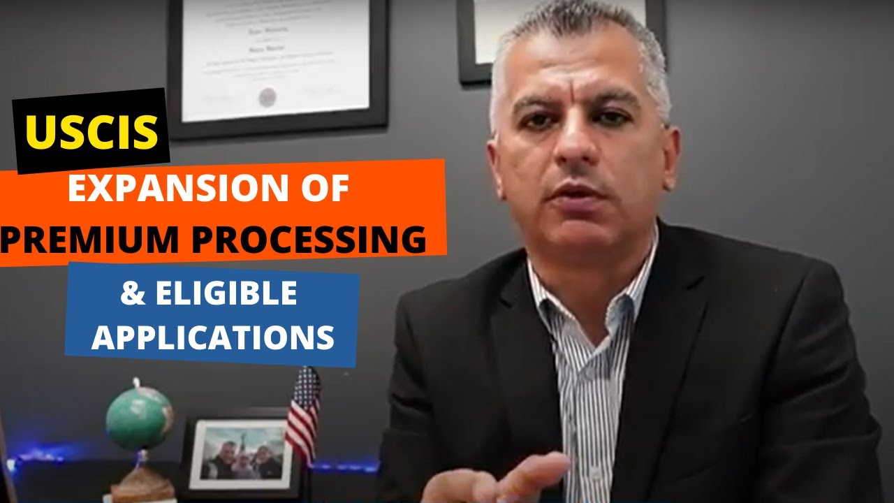 🗽 USCIS: EXPANSION OF PREMIUM PROCESSING AND ELIGIBLE APPLICATIONS/EAD, COS, EOS, EMPLOYMENT VISA ⌚️