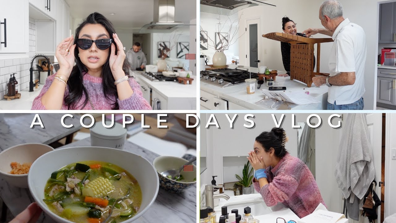 VLOG changes happening in life, making caldo de pollo, new barstools & night time skincare routine