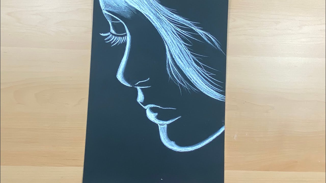 SHADING FACE ON BLACK SHEET-✨😍🤩