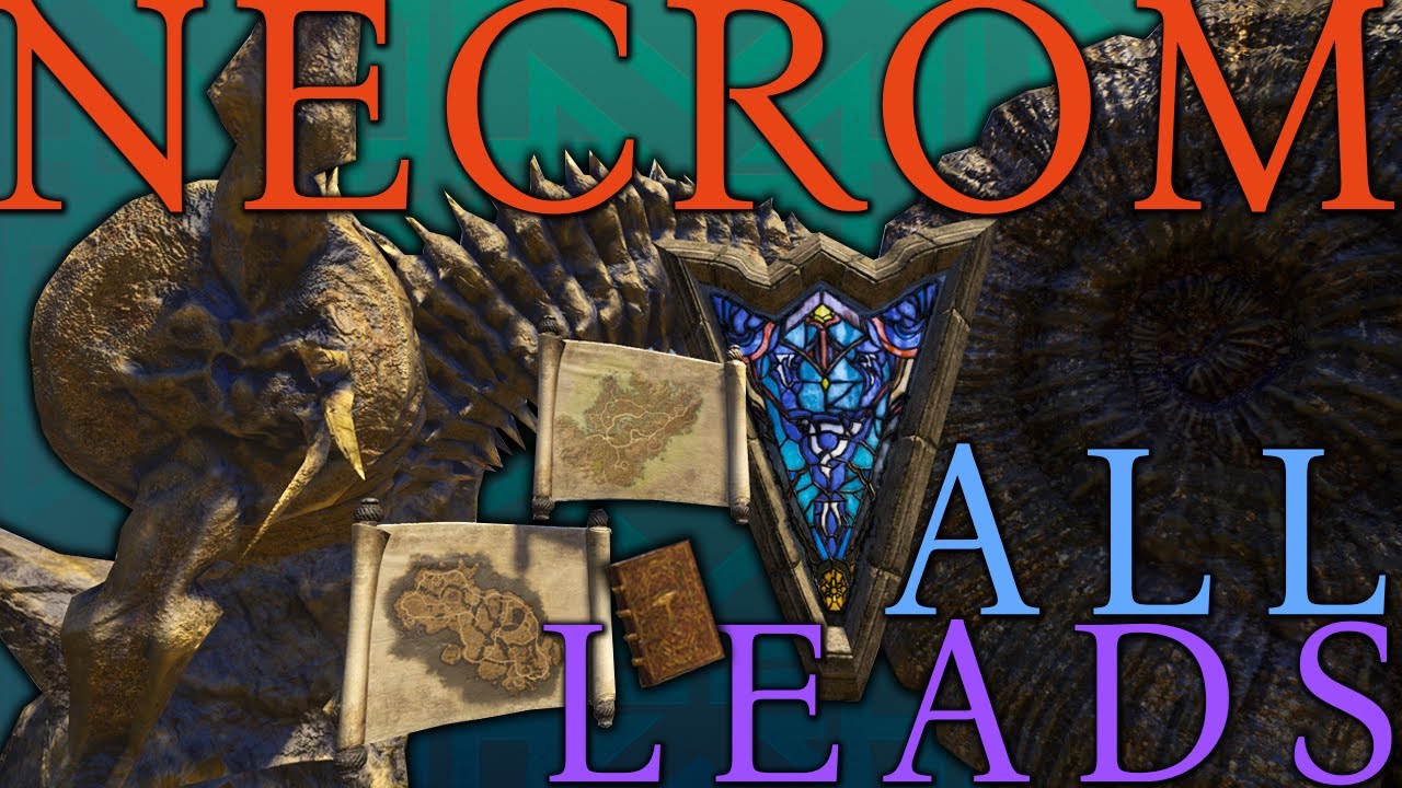 All Necrom Leads | Antiquities | New Chapter | ESO | 2023