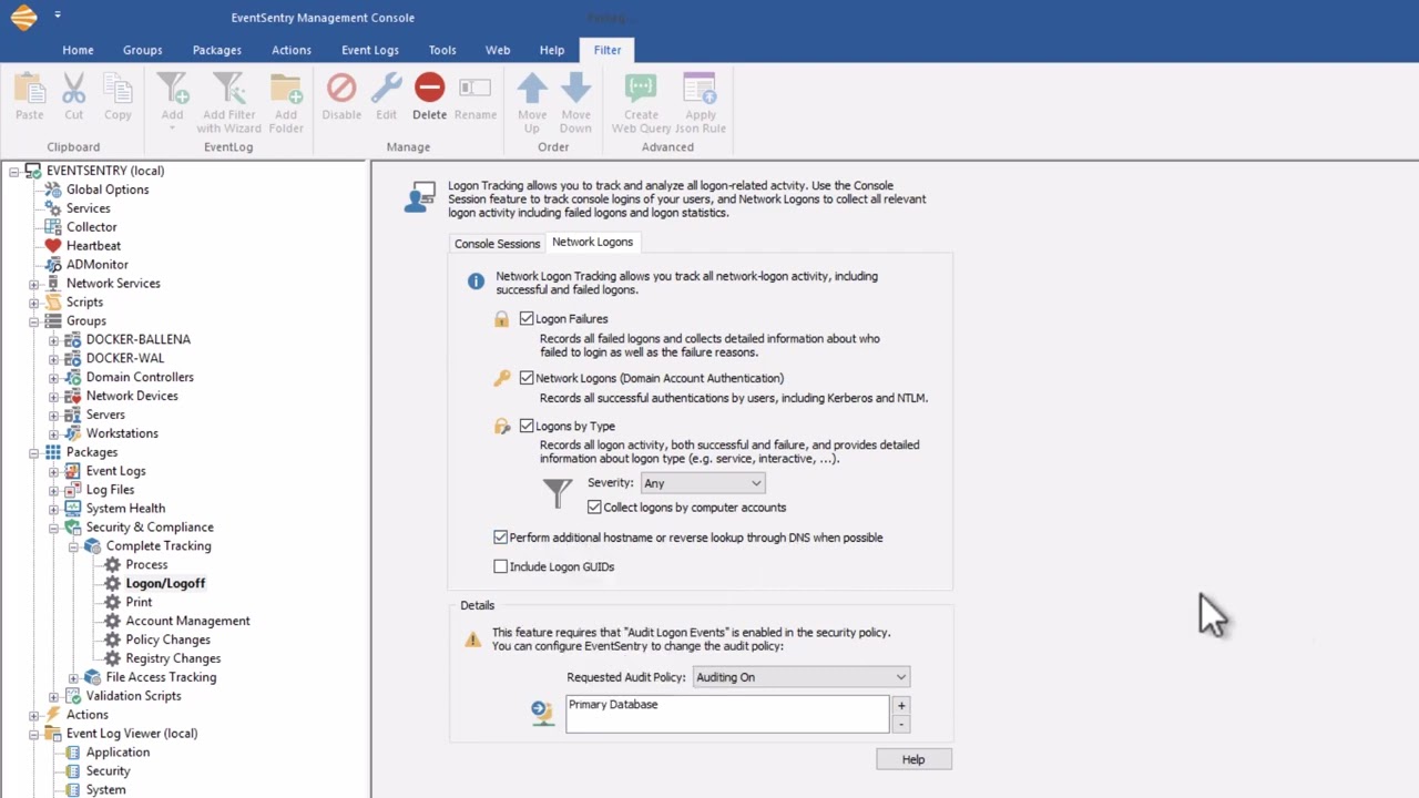 EventSentry Training [11-03]: Logons / Security & Compliance
