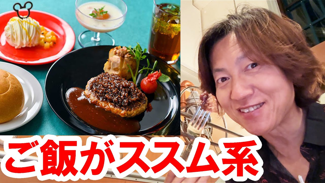 食べてみた／ハンバーグが超絶おいしい シェフのおすすめセット（2025-05 東京ディズニーシー／ホライズンベイ・レストラン）