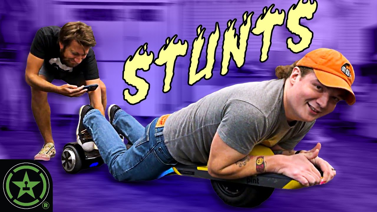 Scooter Stunts at Work - Between the Games