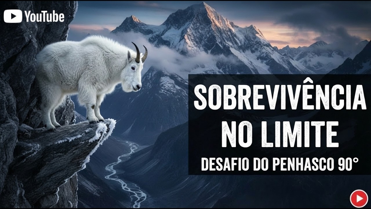 O Animal que Desafia a Gravidade: A Incrível Cabra-das-Neves