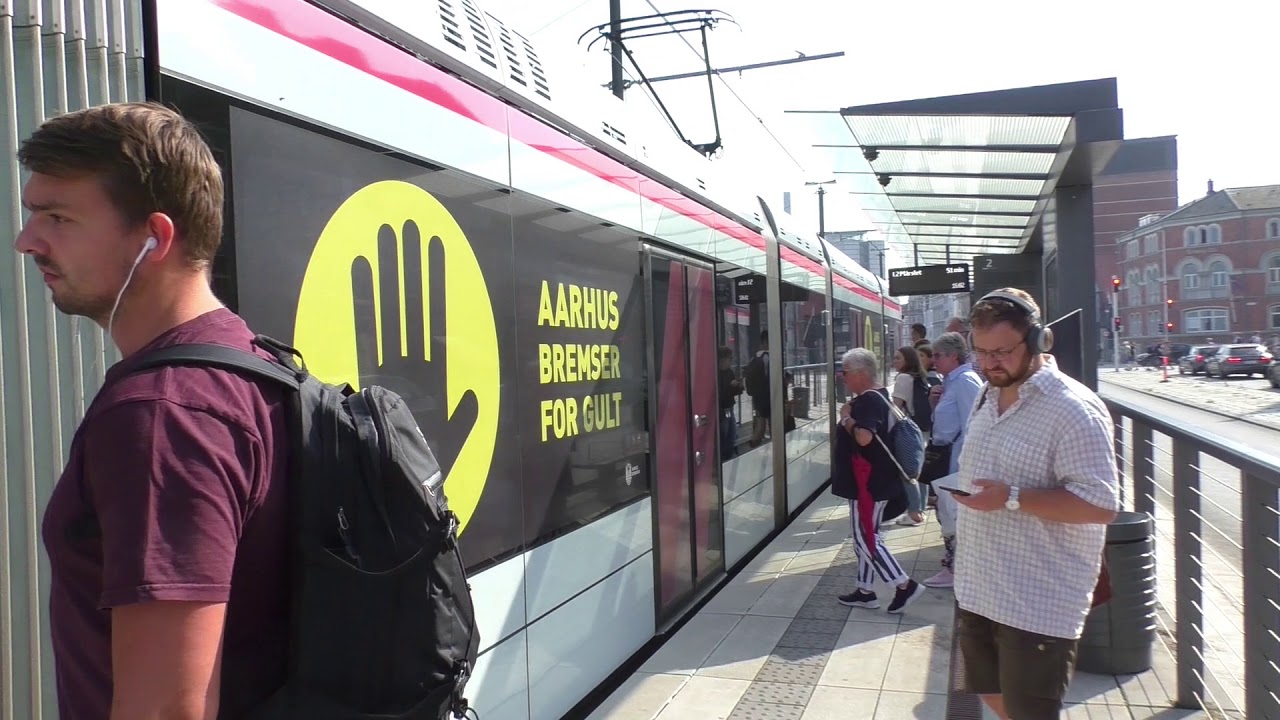 Aarhus Letbanen in August 2019