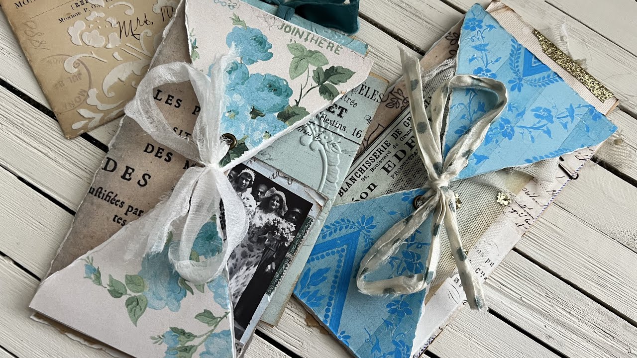 Envelope Ephemera pockets for your Junk Journal or Pen Pal