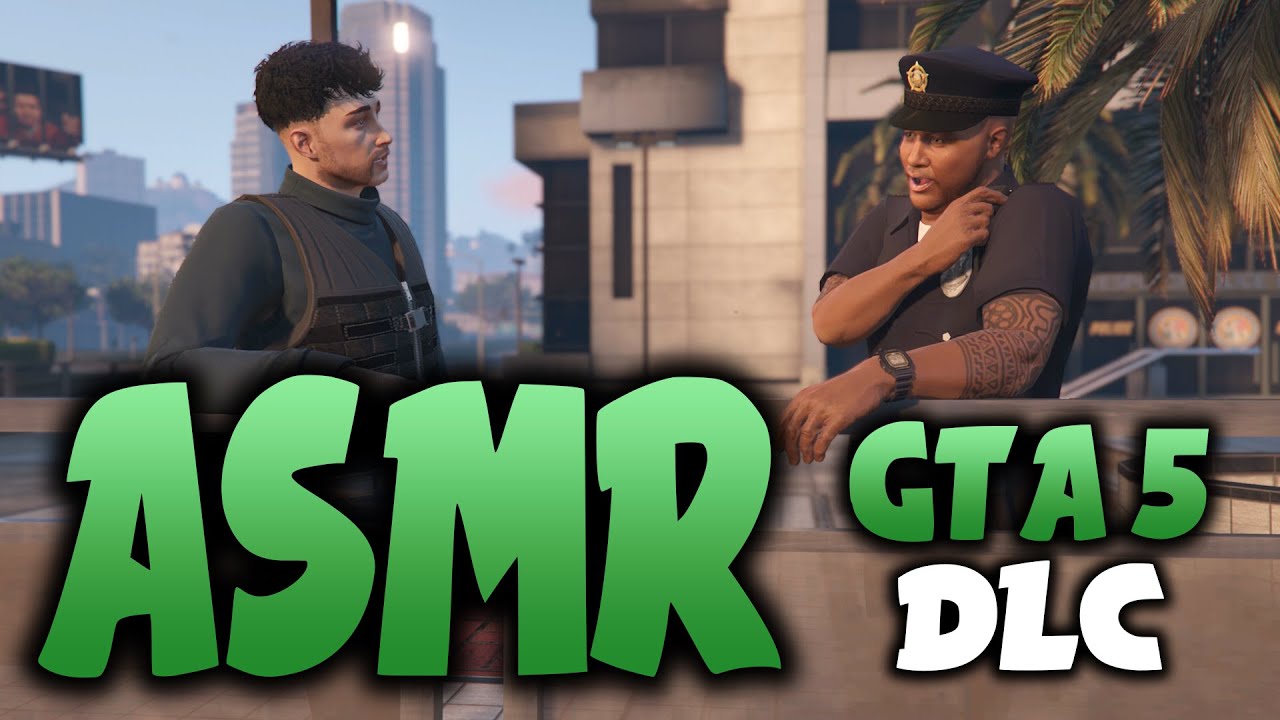 ASMR GTA | NEW POLICE HIEST DLC + CONTOLLER SOUNDS