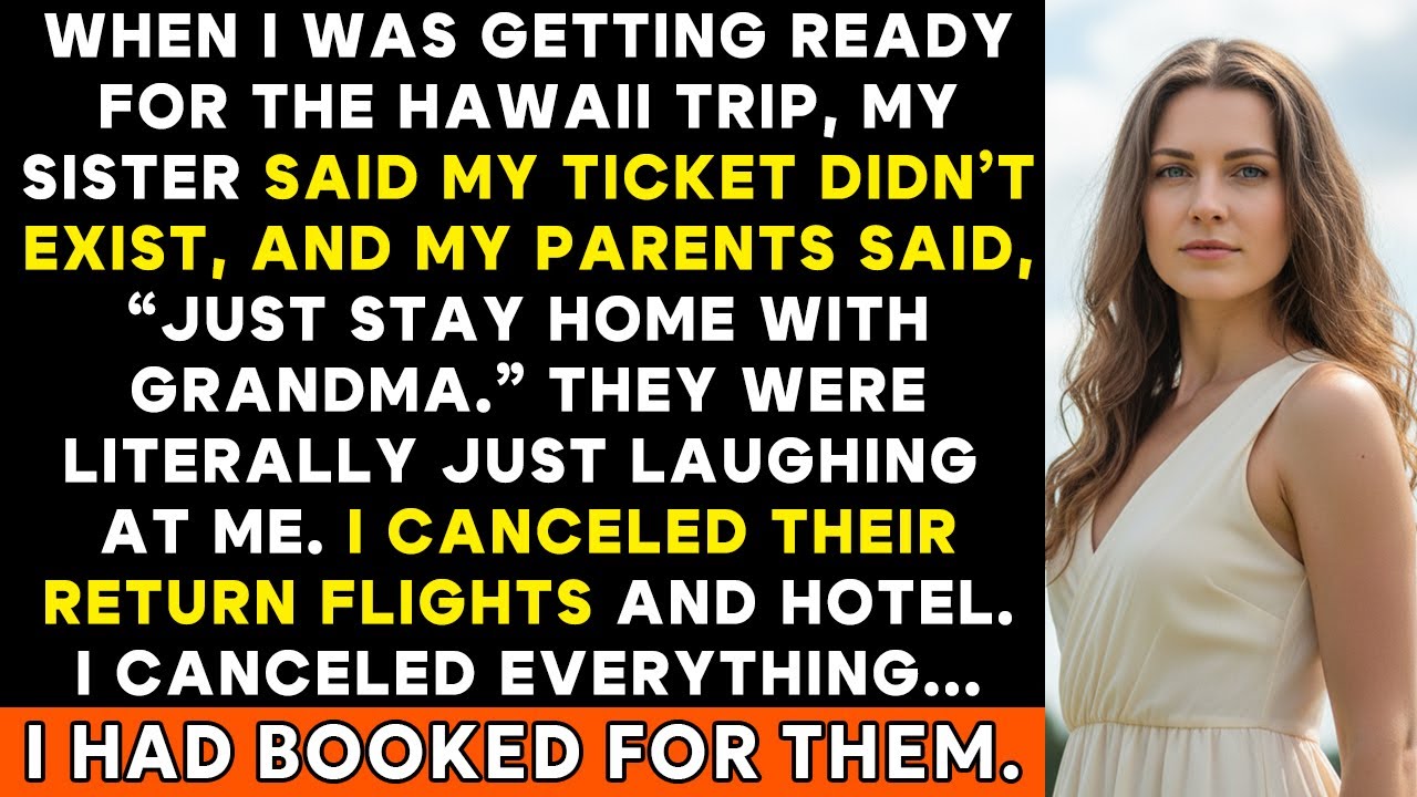 My Family Didn’t Invite Me On The Hawaii Trip “Your Ticket Doesn’t Exist.” And Then I…