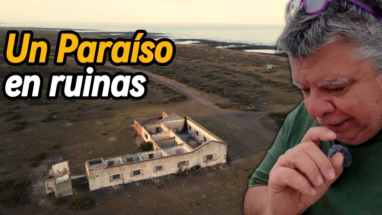 Recorro un PUEBLO ABANDONADO de la Patagonia - Puerto Lobos - Chubut