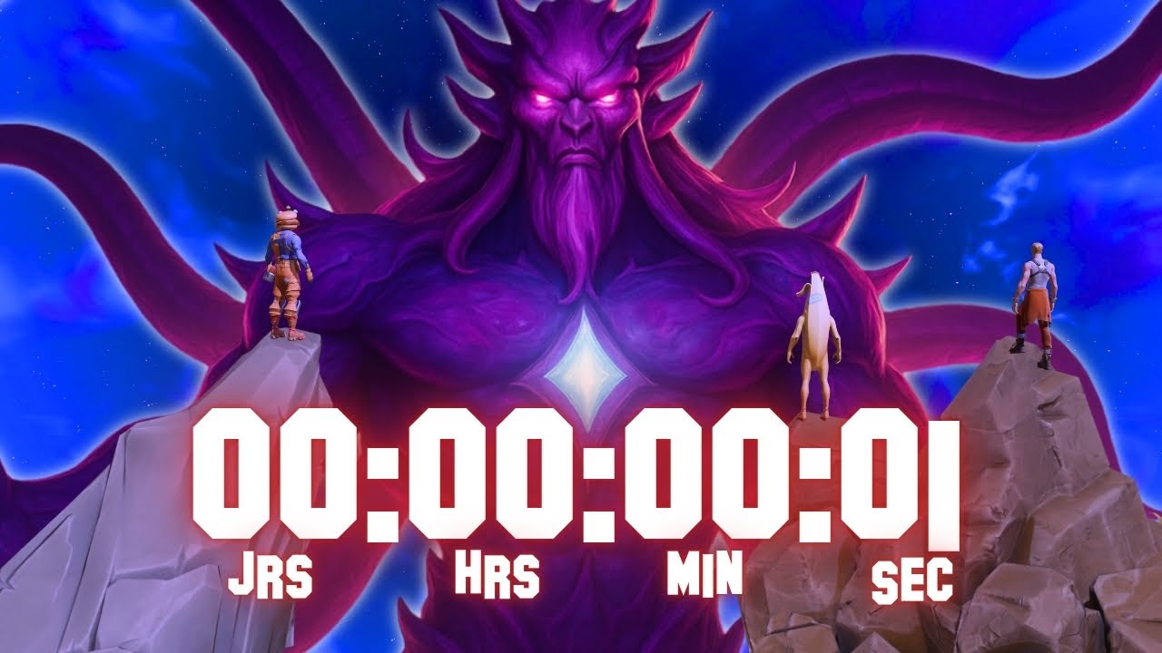 C'est la fin !! Découverte de l'event FORTNITE !