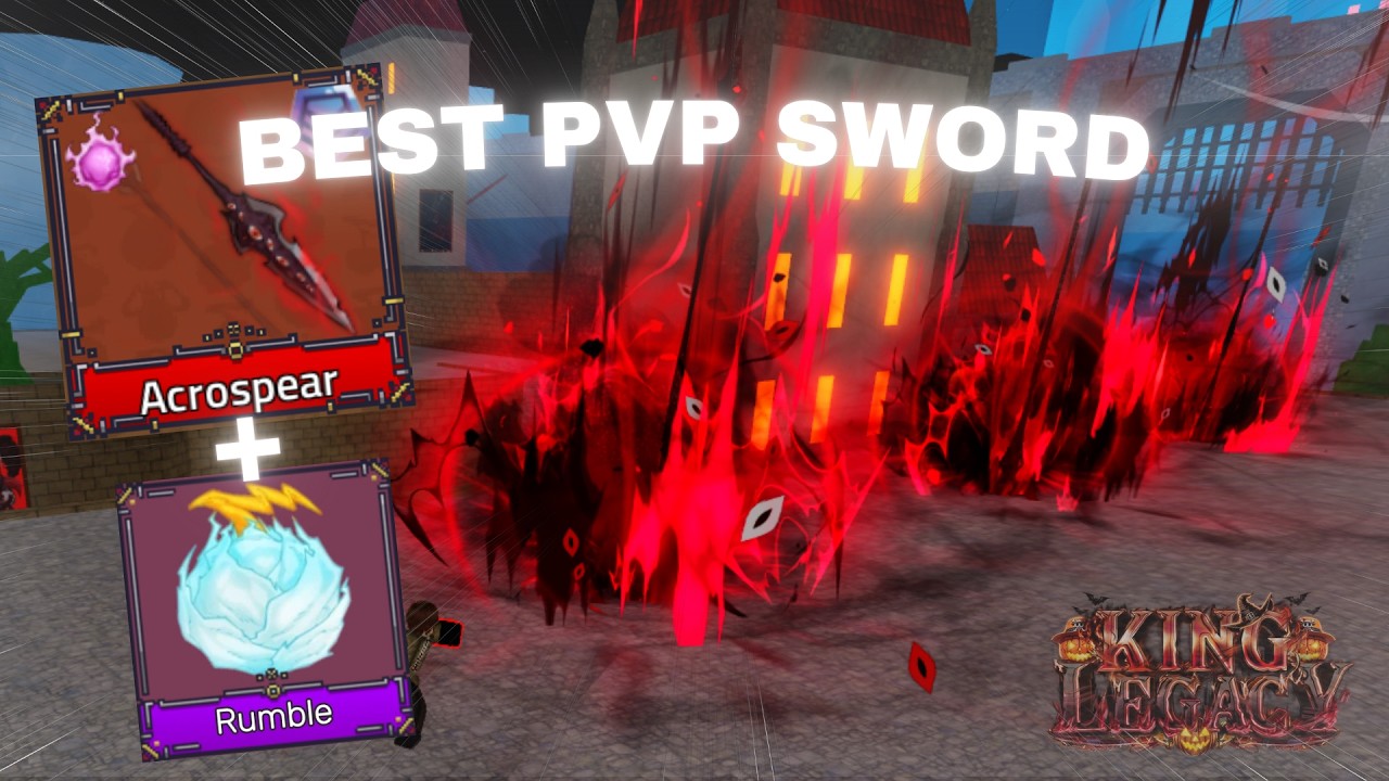 Acrospear REVAMP Completely DESTROYS In PVP! 🩸 | King Legacy PVP