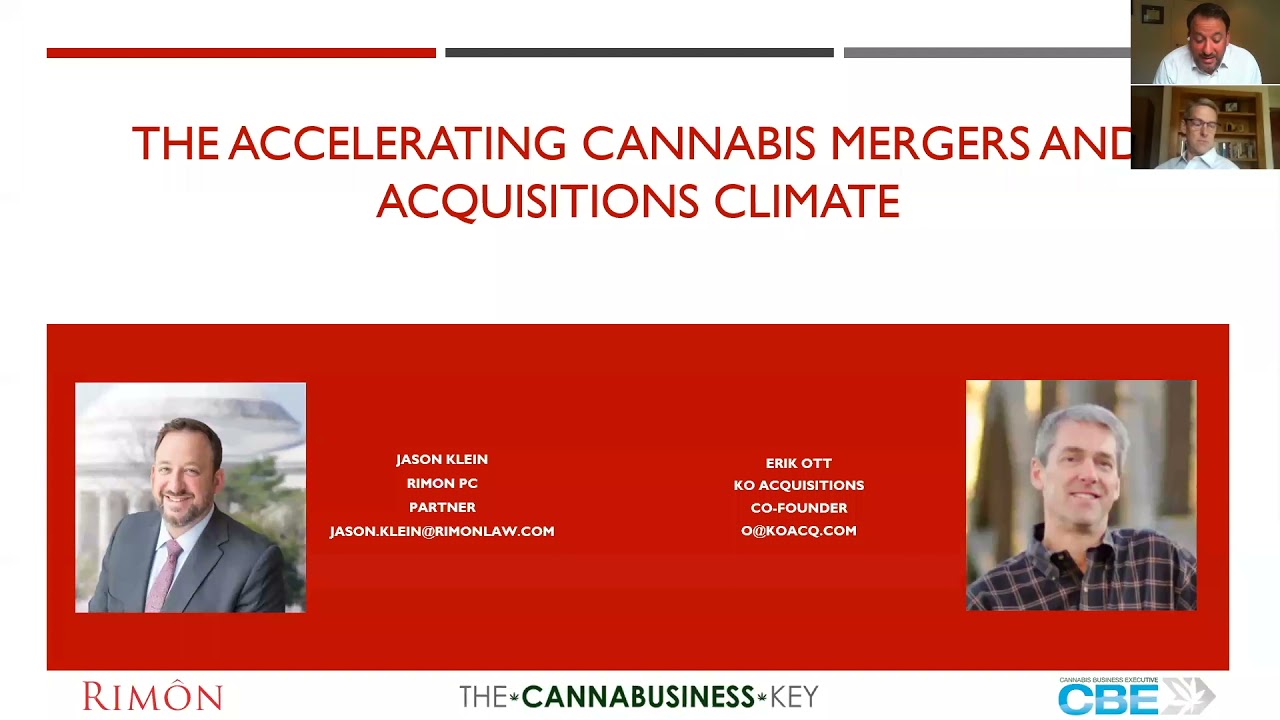 The Accelerating Cannabis Mergers and Acquisitions Climate - The Cannabusiness Key