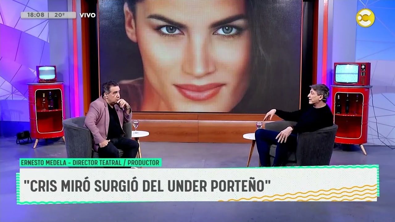 Hablamos de la fabulosa Cris Miró con Ernesto Medela │DPZT│12-06-24