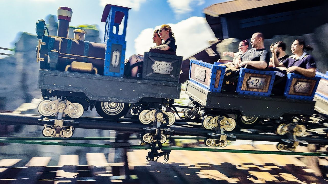 Alpenexpress Enzian Off-Ride Footage from Yomi Adventure Trail – Europa-Park, no copyright