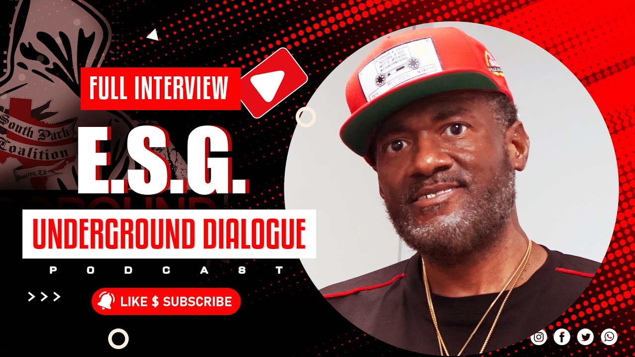 E.S.G. talks Cancer, DJ Screw & Screwed Up Click History, Hate in the Music Industry & More.