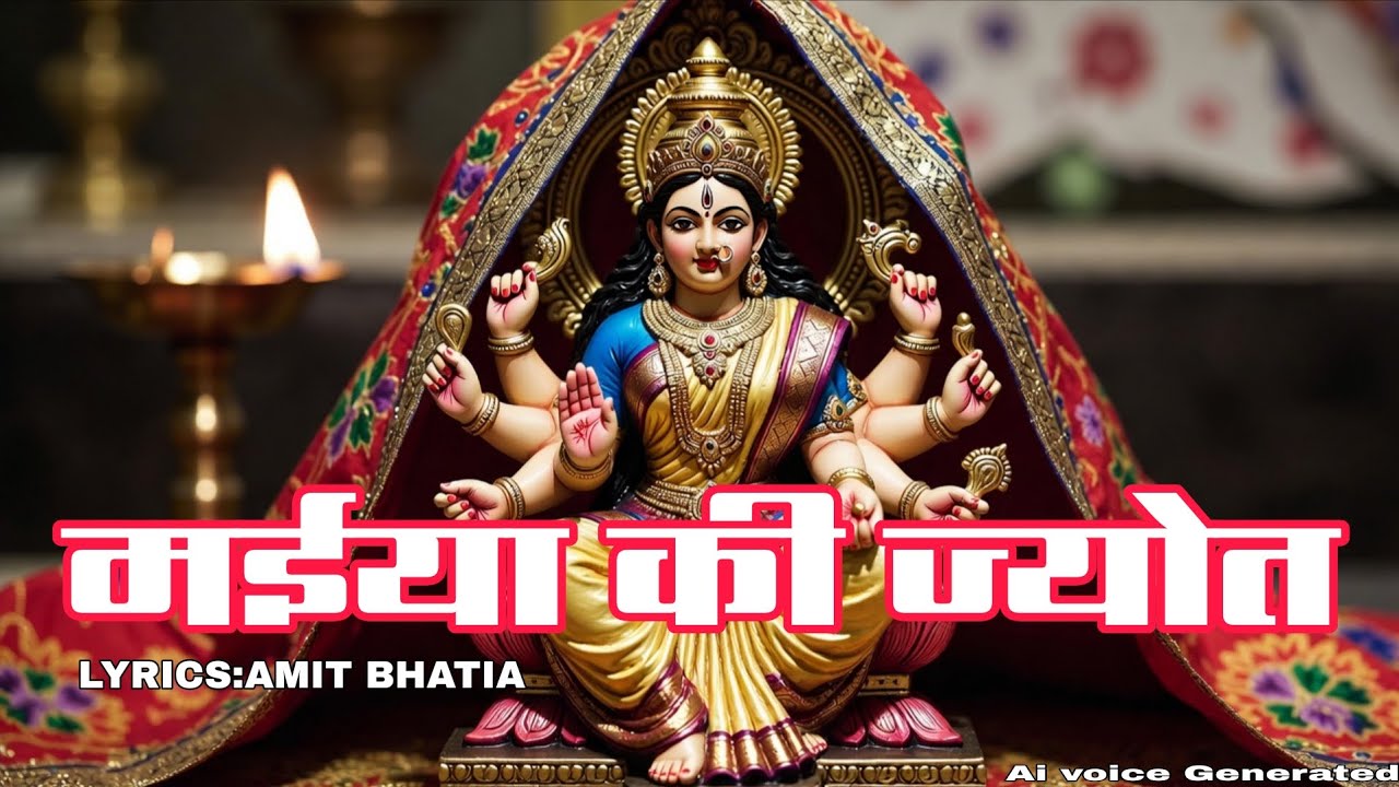 मईया की ज्योत|new bhajan|Amit Bhatia|@musicmastervibe #matarani #bhagan #maadurga 