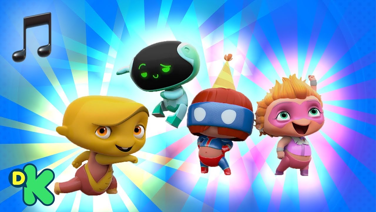🎵Superbabies | Mini Beat Power Rockers | Discovery Kids