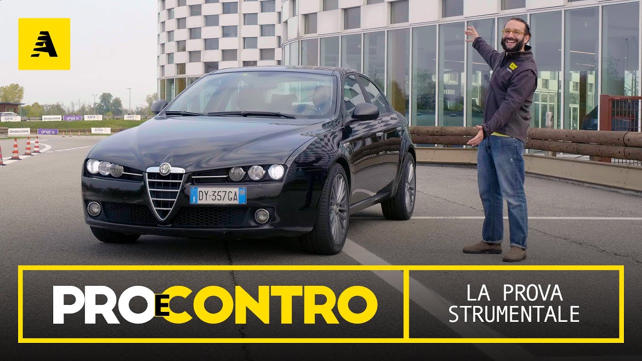 Alfa Romeo 159 TBi | PRO e CONTRO - PROVA STRUMENTALE