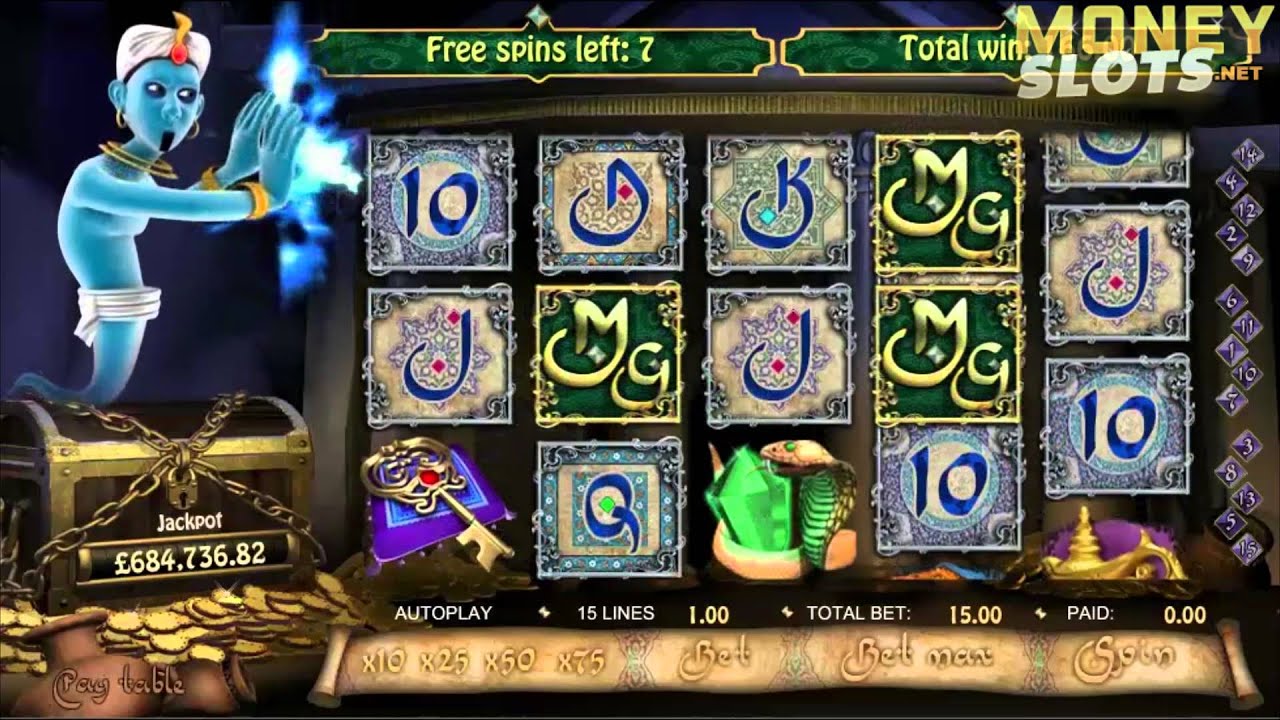 Millionaire Genie Video Slots Review | MoneySlots.net