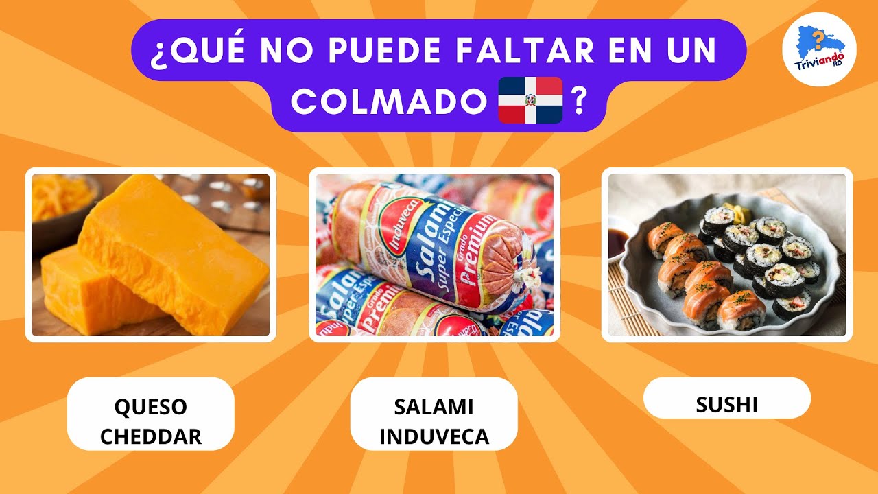 LO QUE NO PUEDE FALTAR EN UN COLMADO DOMINICANO | TriviandoRD
