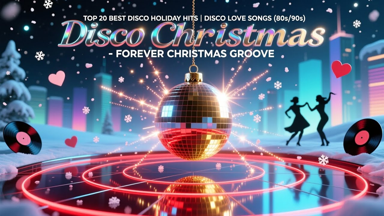 ✨TOP 20 Best- Disco Holiday Hits |  Disco Love Songs (80s/90s) - Forever Christmas Groove 