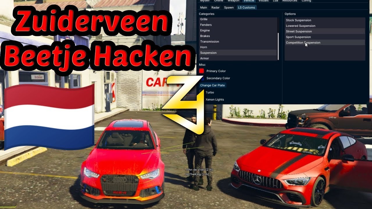 Zuiderveen FiveM Kloten met hacks (GTA 5 RP)