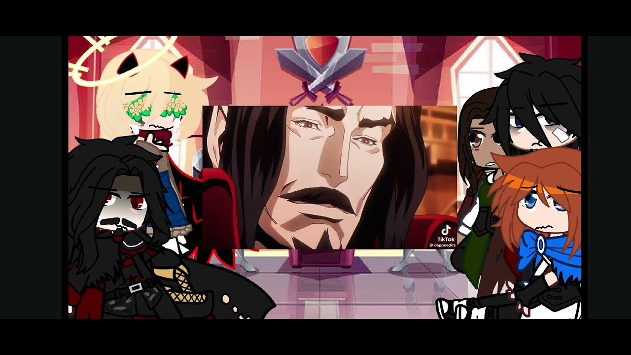 Castlevania reacts to Alucard in nocturne my (Au)