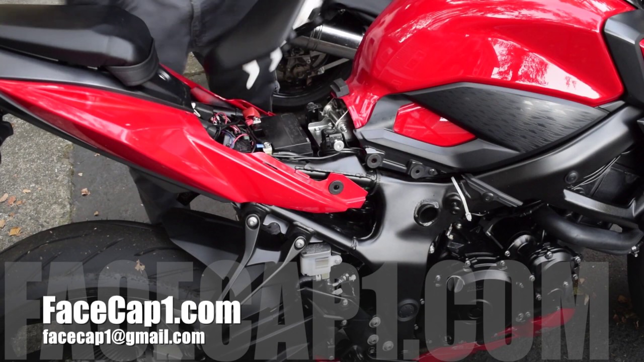 #Motorcycle USB Charging Install on a 2018 #Suzuki #GSX-S750