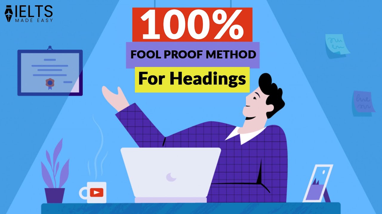 100% Guaranteed METHOD for HEADINGS | IELTS Made Easy