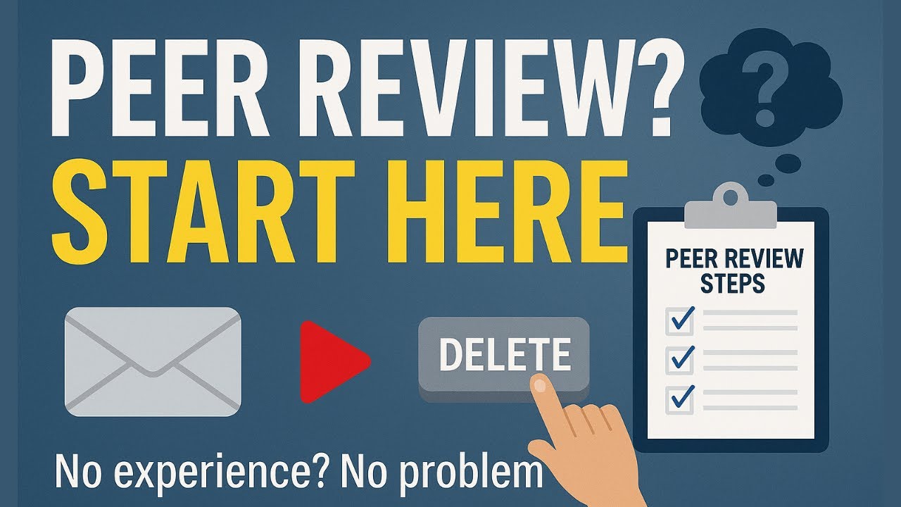 How to peer review a journal article