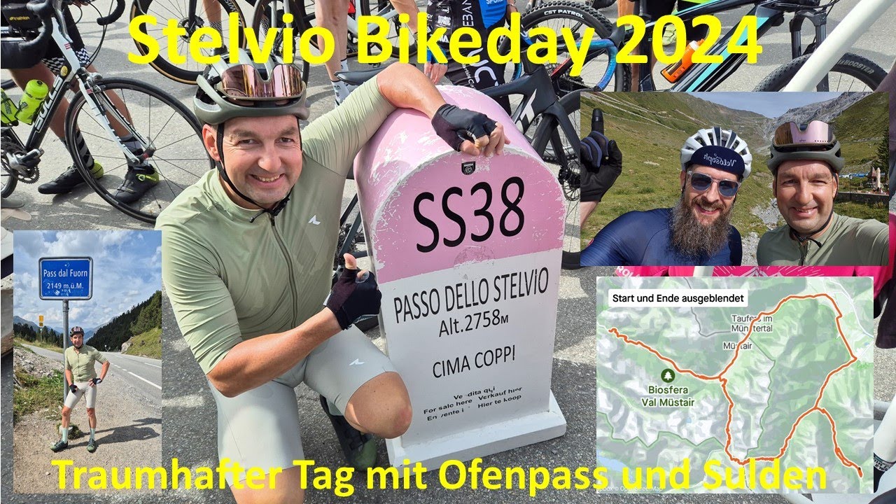 Stelvio BikeDay 2024 - Traumtag mit Ofenpass und Sulden