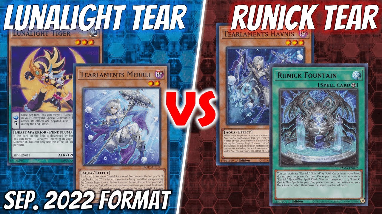 Yu-Gi-Oh! DuelingBook Rated: Lunalight Tearlaments vs. Runick Tearlaments