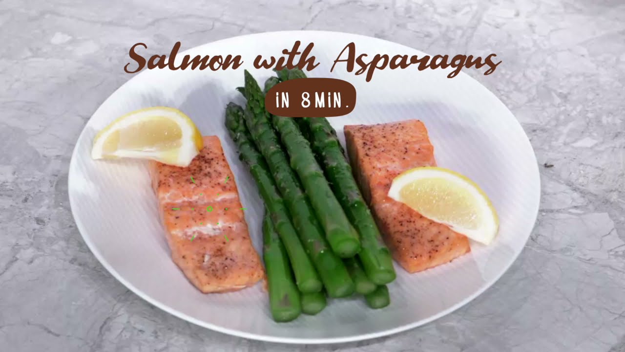 Salmon & Asparagus Recipe - NuWave 7.25QT Brio Model #37061