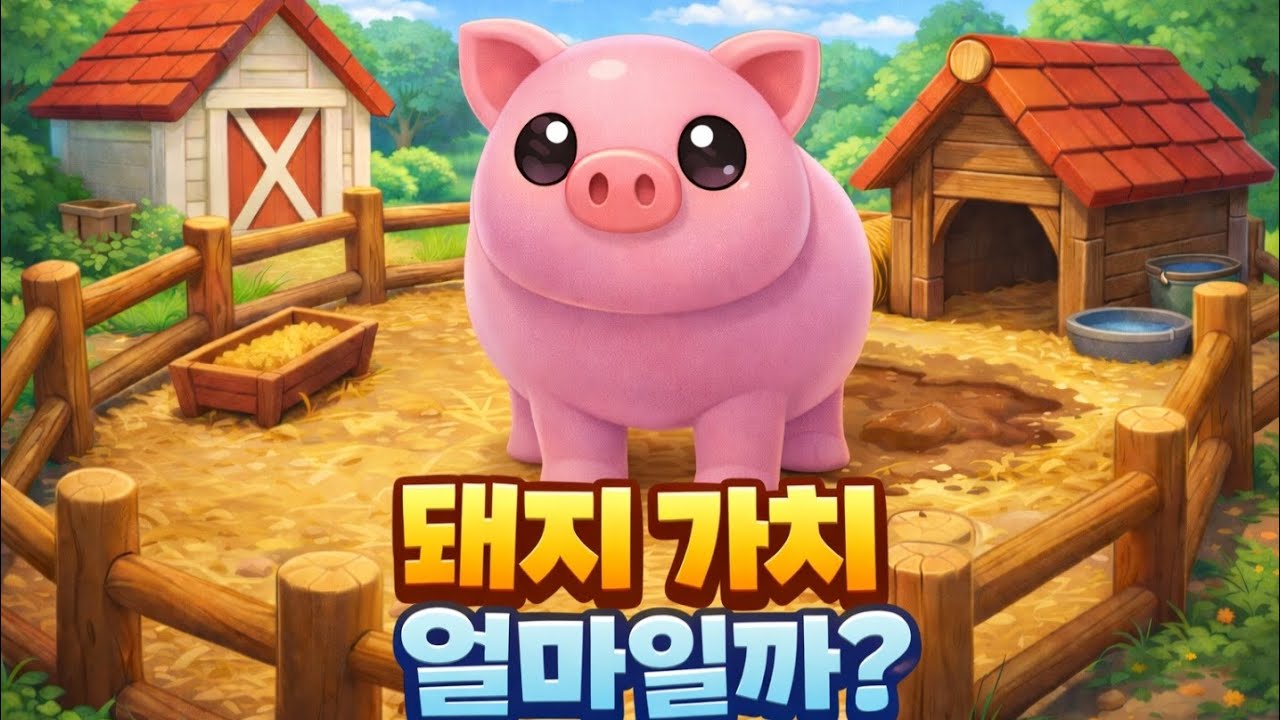입양하세요 돼지 가치알아보기! #입양하세요