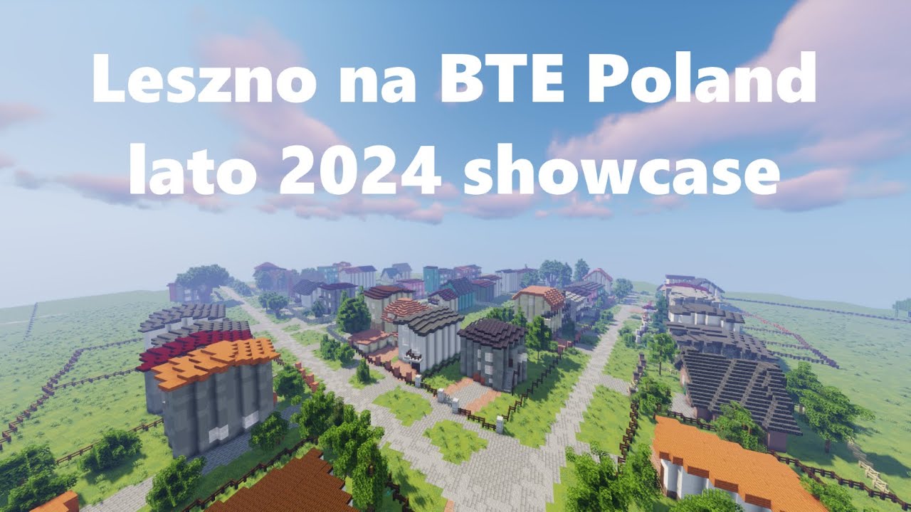 Leszno mazowieckie w skali 1:1 w Minecraft BTE Poland! - Wszystko zbudowane w lato 2024