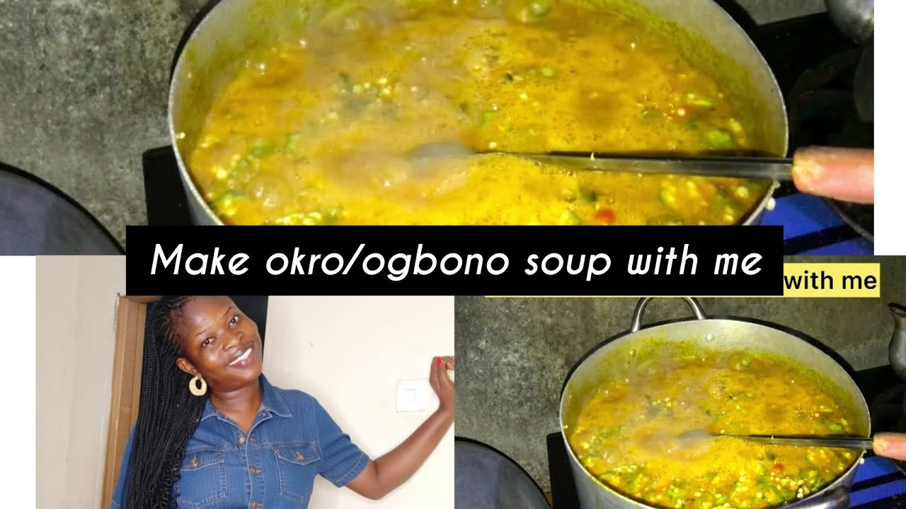 Let's make Nigeria okro/ogbono soup 