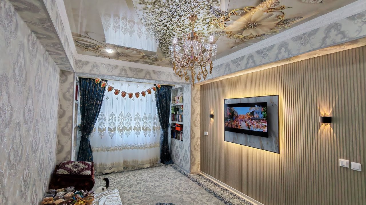 Ург шахрида 3 каватда 2 хонали 54 м² Евро Ремонт жихози бн квартира сотилади 430 млн  Урганч Сити 