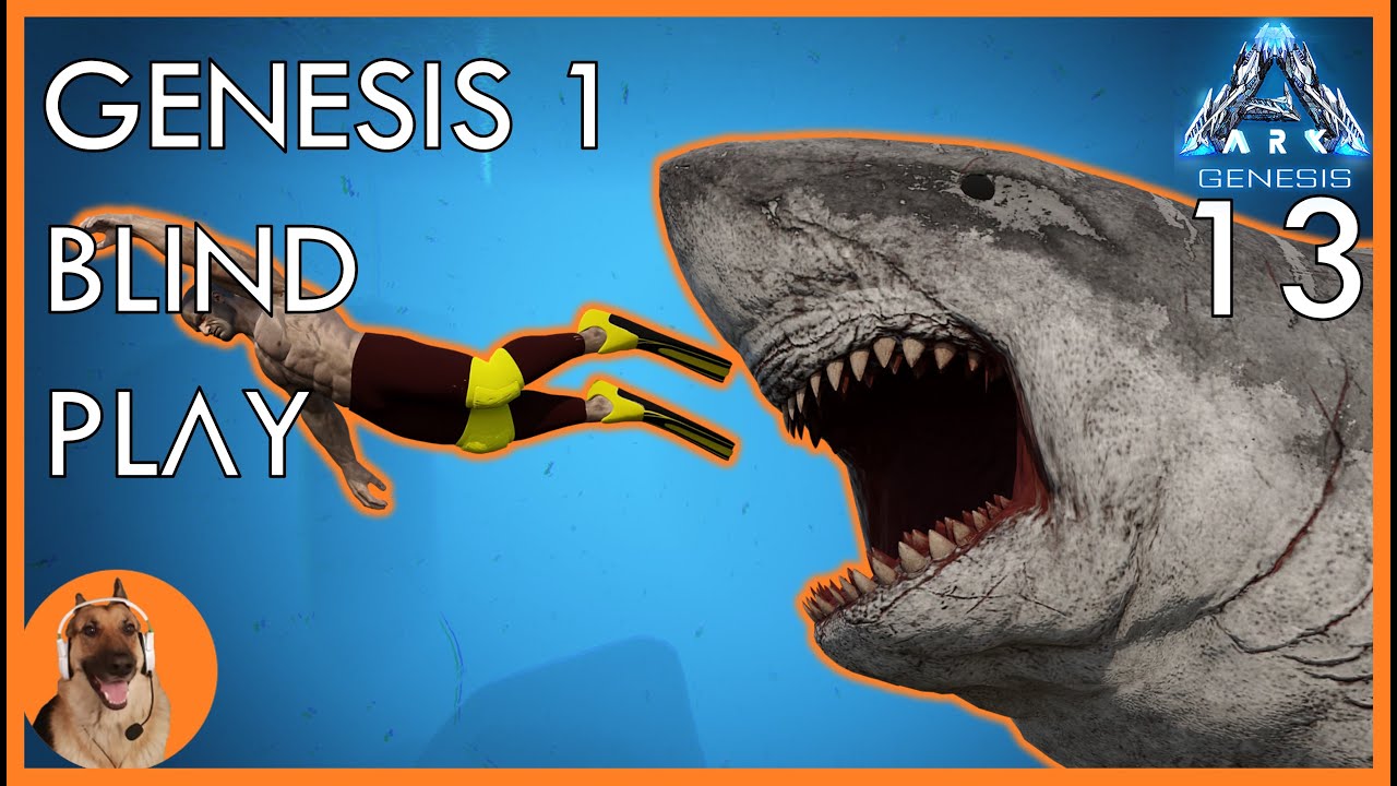 MOVE TO THE OCEAN! - ARK Genesis 1 Blind Let's play - Ep 13