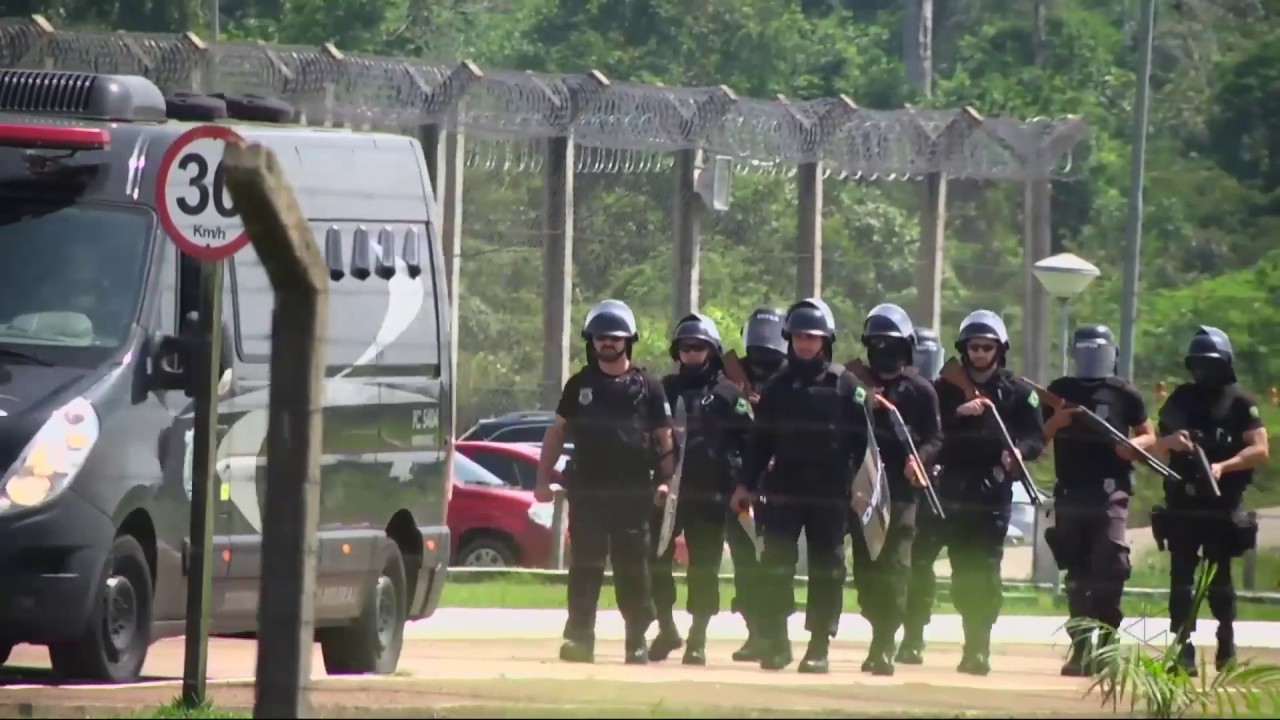 PF realiza operação em presídio federal de Rondônia