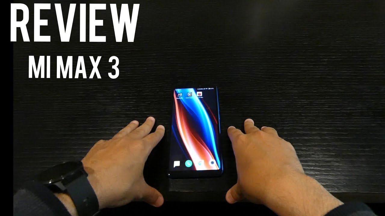 Review : MI Max 3 blue 128gb 6gb ram