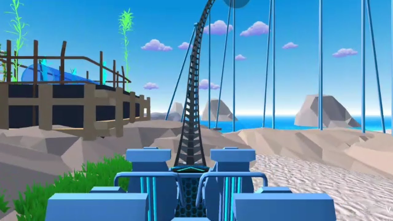 Real Coaster Idle Game para android año 2024 capitulo 1 contruyendo mis primeras atracciones