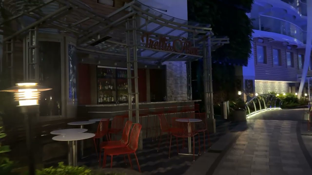 Wonder of the Seas Central Park walk through