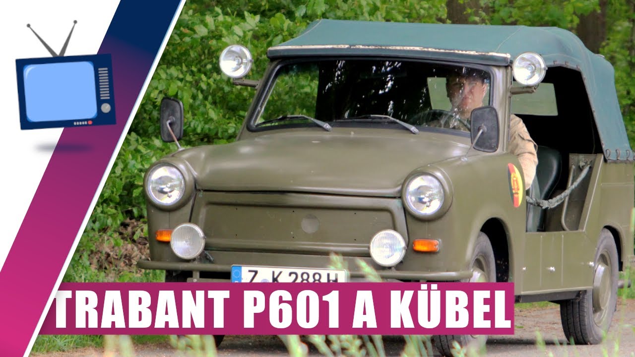 Trabant P601 A, die KS Blase Stoffhund vorgestellt und gefahren VEB Sachsenring DDR Trabant K&uuml;bel