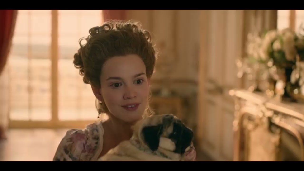Marie Antoinette gets her puppy Mops back (Marie Antoinette s01e02)