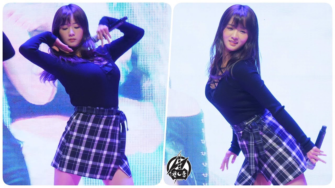 191002 에이핑크 윤보미 직캠[4K] '1도 없어' I'm so sick Apink YoonBoMi Fancam @경희대학교 축제 By 천둥