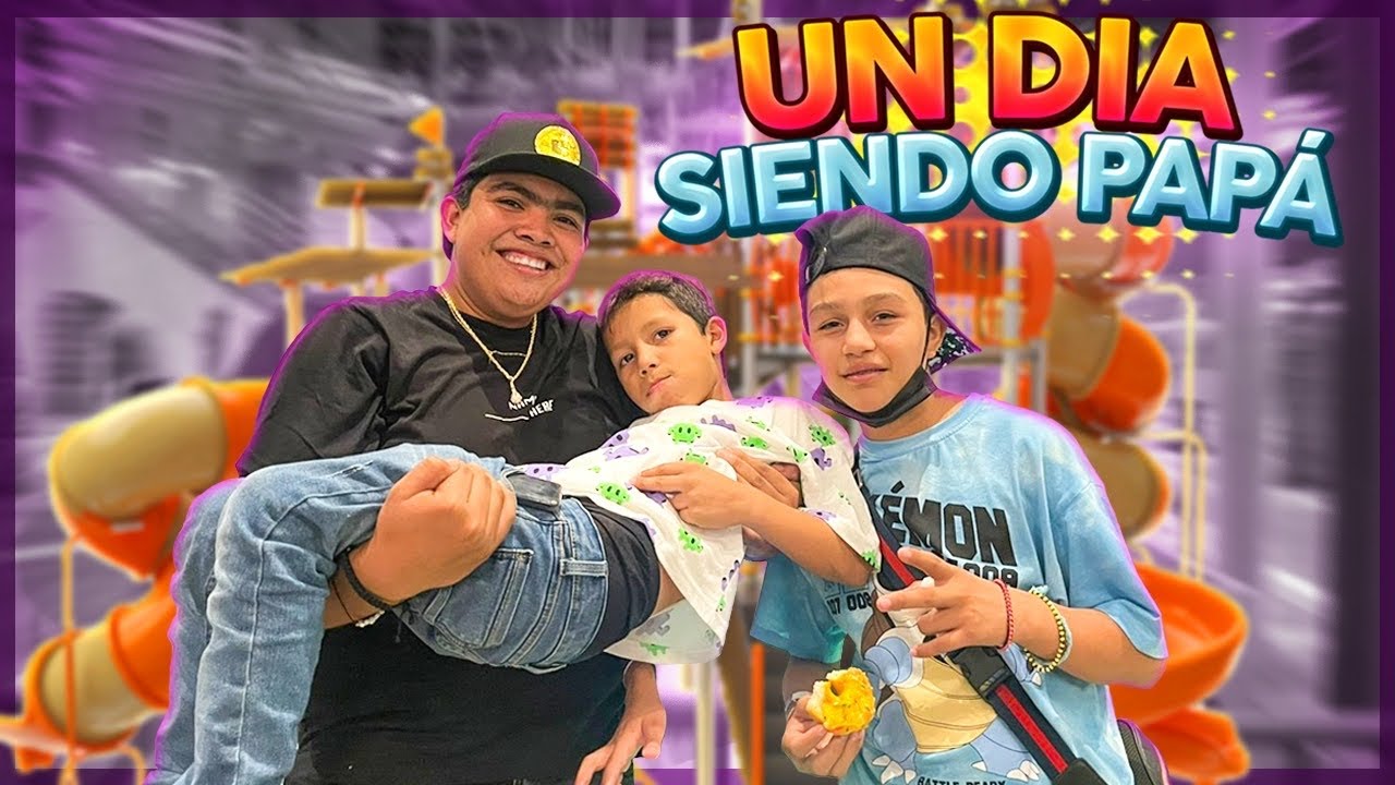 UN DÍA SIENTO PAPÁ 👨‍👦‍👦 DE CORI Y MAMAPECHO 🚀🔥/ ponchuelas arce