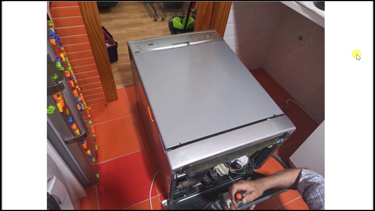 Lavavajillas Far Silvermax Error E1 Error El Reparacion Bomba desague