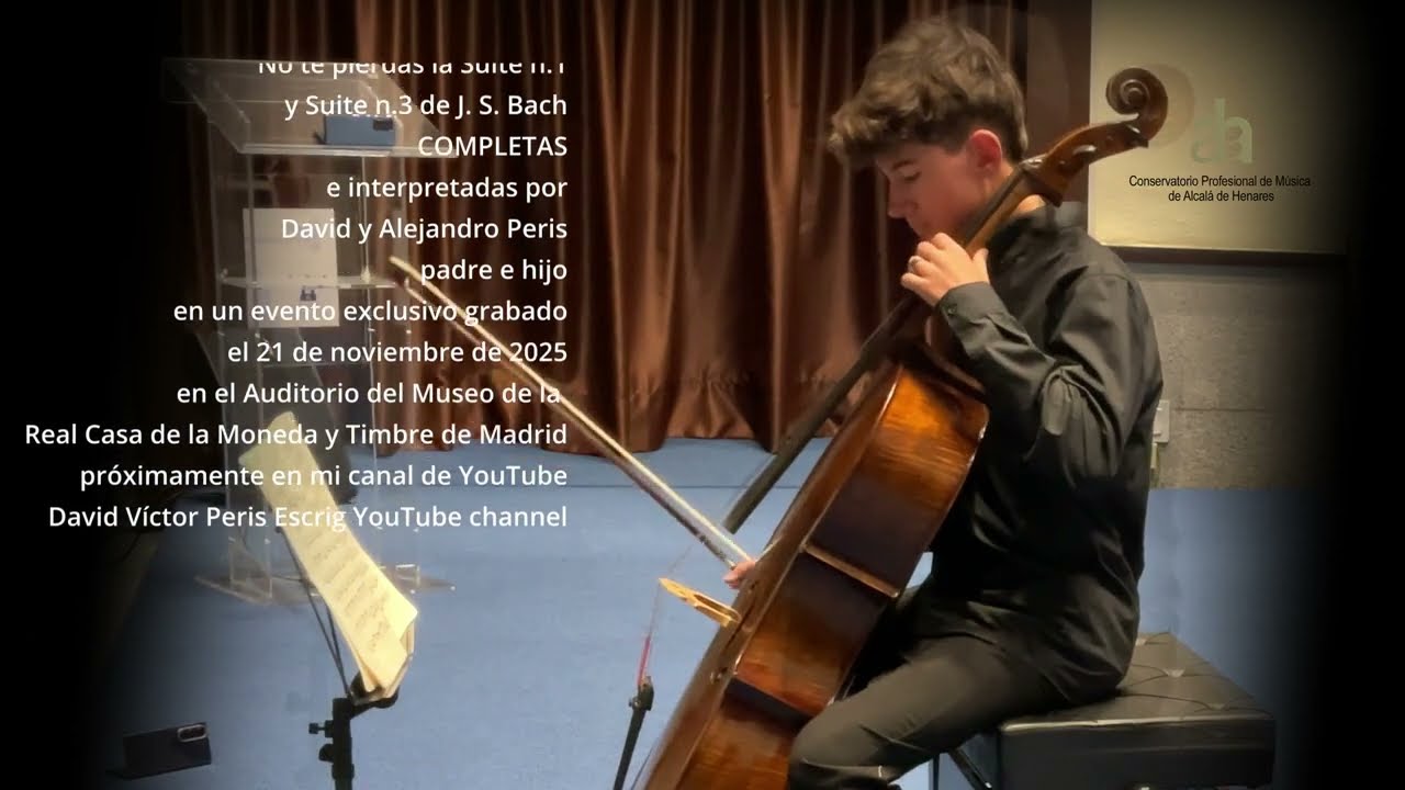 J. S. Bach & Peris family. 1 y 3 Cello solo Suites
