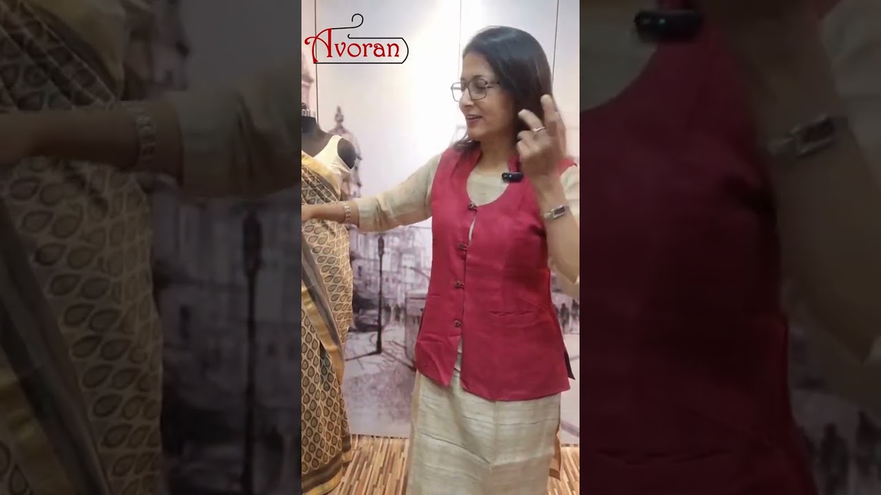 Soft. Sustainable. Handcrafted. | Avoran’s Kala Cotton Saree