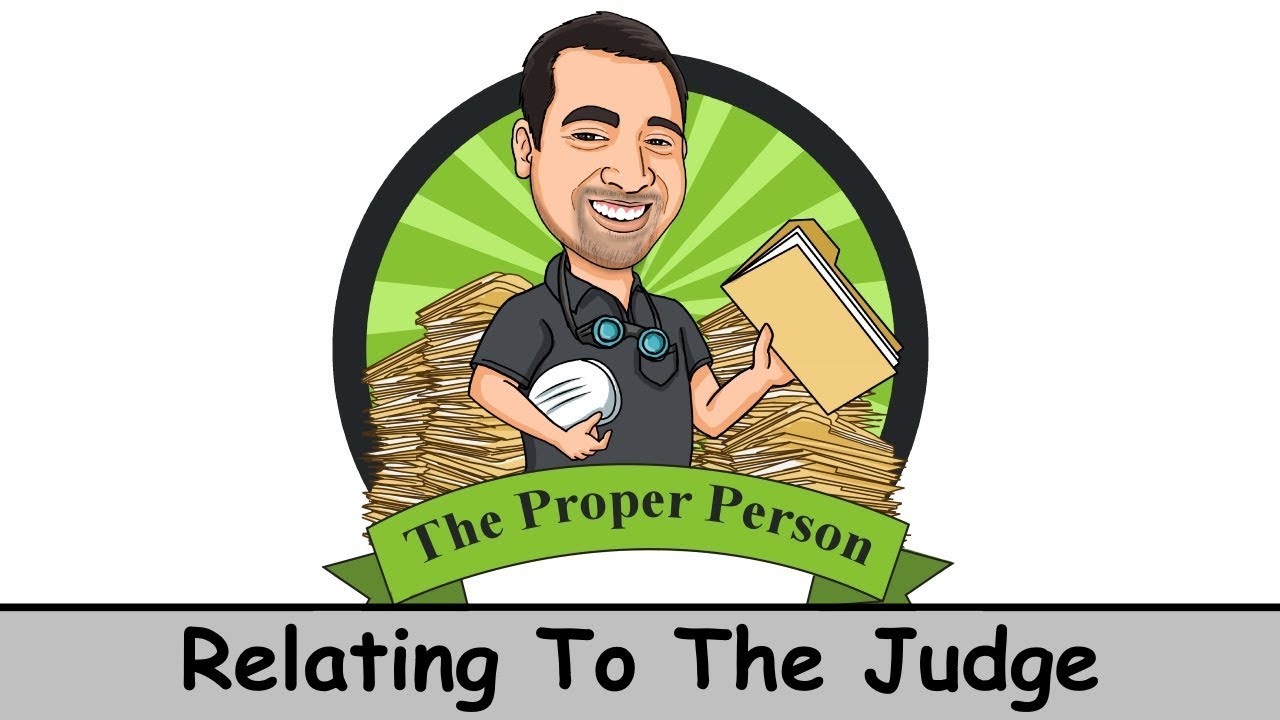 Legal Nuts And Bolts: Relating To The Judge